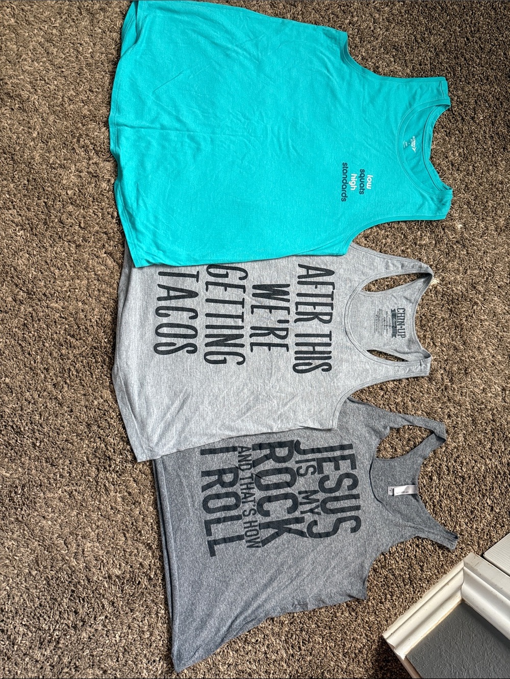 Various Women’s Teal Tank Top - Lightweight workout  Shirts